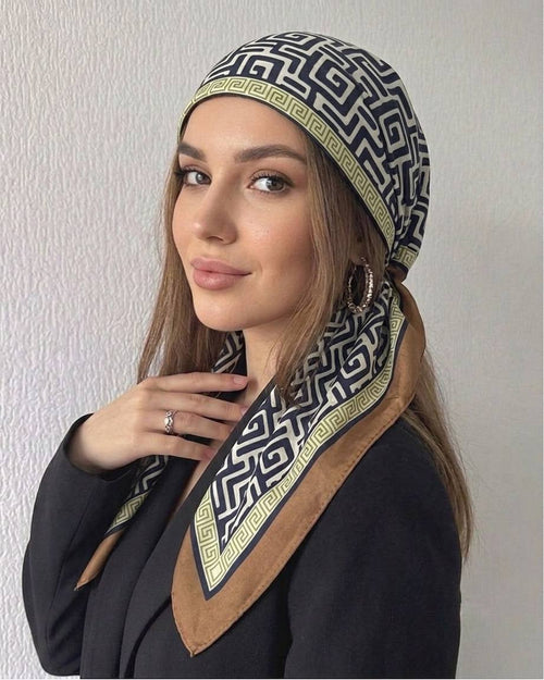 اسكارف تركي ستان مربع 65×65 سم