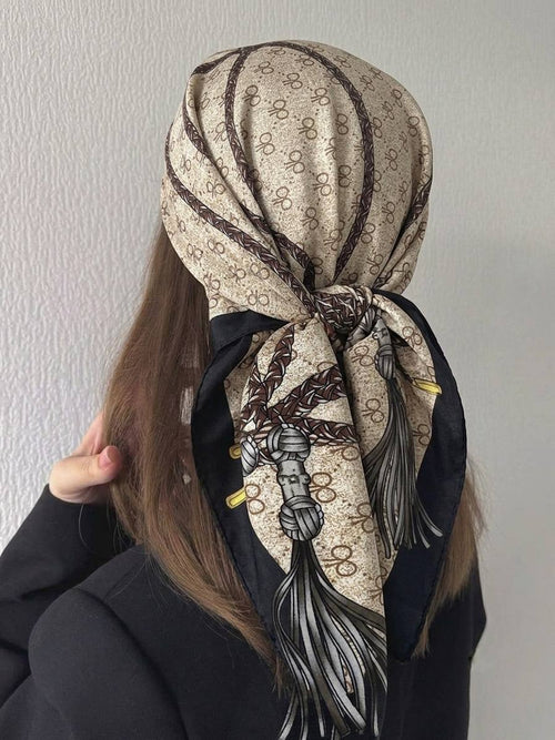 اسكارف تركي ستان مربع 65×65 سم